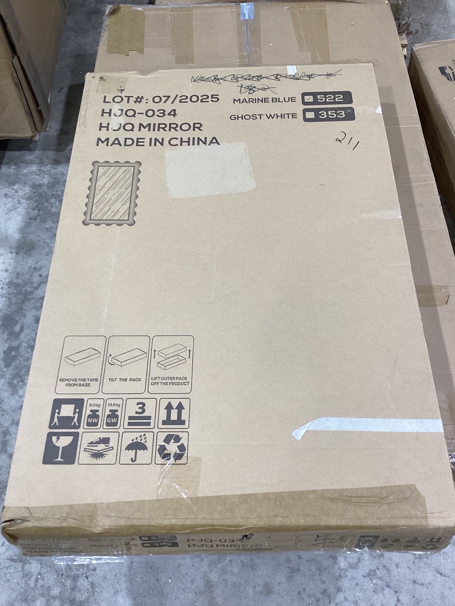 Brand New in Box Celine Mirror, Marine Blue (#211)