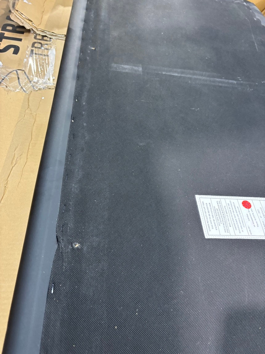 New in Box Viva Comfort Noble-Line Black Straight Line Treatment Table (#146)
