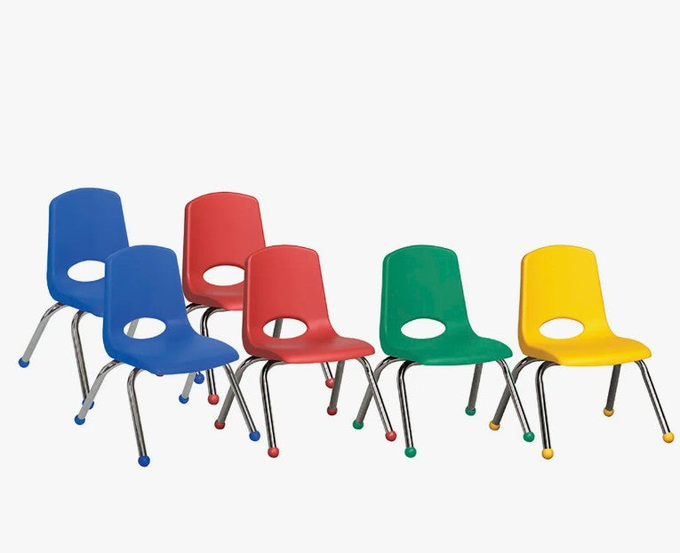 Brand New in Box Stacking Classroom Chair ( Set of 6 ) (#282)