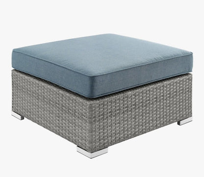 Brand New in Box 8 - Person Wicker / Rattan Outdoor Sectional with Cushions & Pillows (#171)
