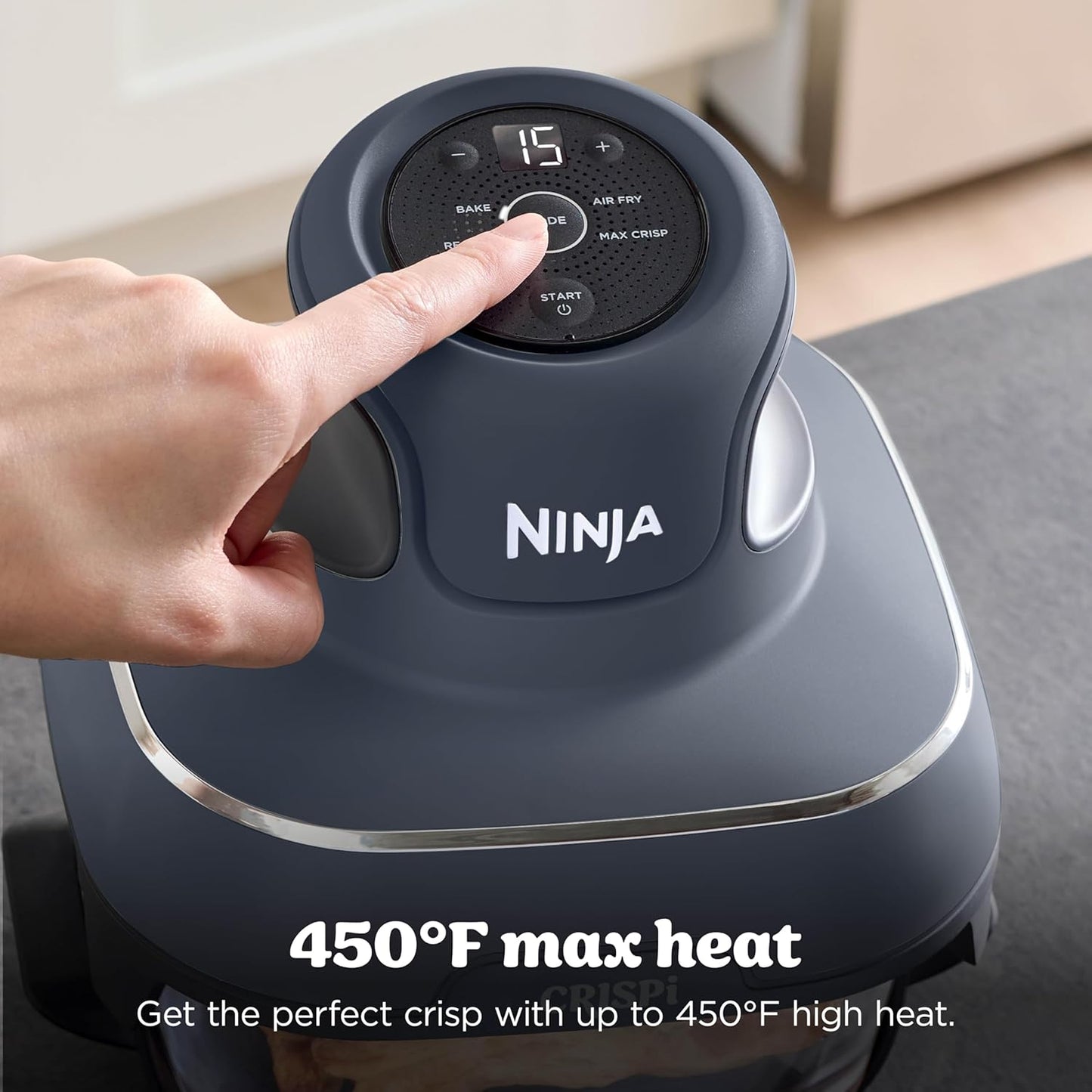 Brand New in Box Ninja Crispi 4 in 1 Glass Air Fryer with Containers & Dishwasher Safe (#218)
