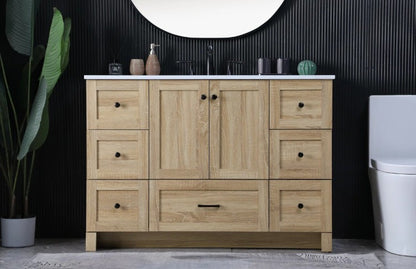 Brand New in Box Brand New in Box Soma 48" Single Bathroom Vanity Set, Mango Wood (#173)