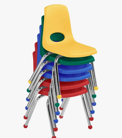 Brand New in Box Stacking Classroom Chair ( Set of 6 ) (#282)