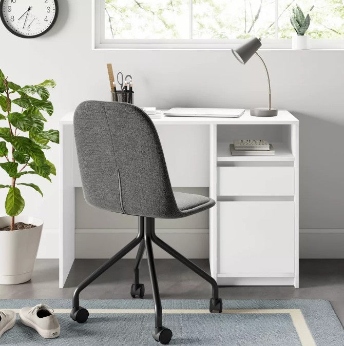 Brand New in Box Writing Desk with Drawers White - Room Essentials (#258)