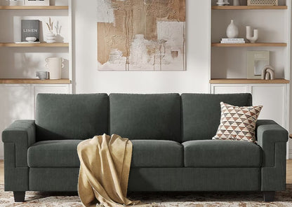 Brand New in Box 3 Seater Sofa Couch with Deep Seat, Gray (#288)