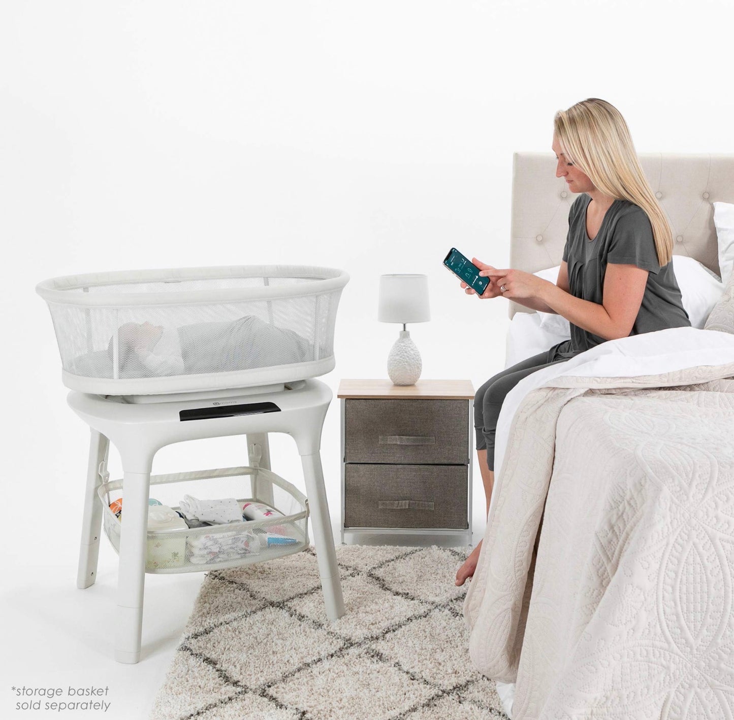 Brand New in Box 4moms MamaRoo Sleep Bassinet (#132)