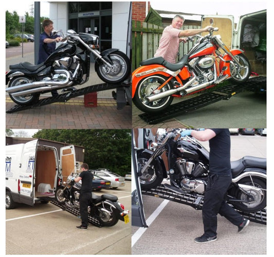 Brand New in Box 10FT Motorcycle Ramp for Pickup Trucks, 1500lbs Capacity 1PC (#131)