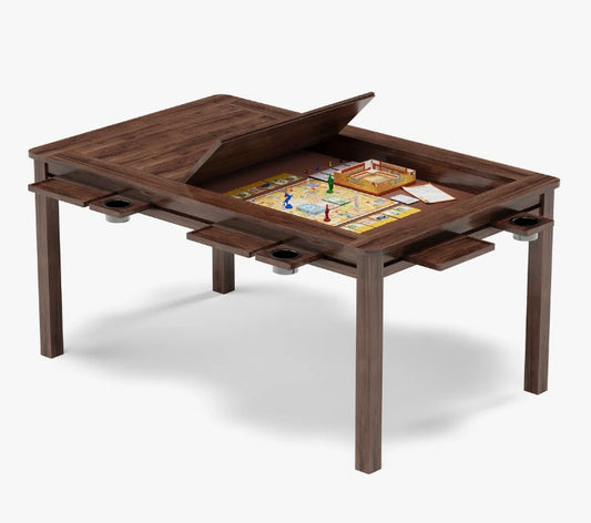 Brand New in Box 53'' Board Game Card Dining Table for 6 w/ Removable Top (#116)