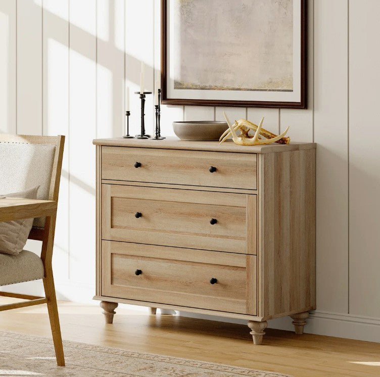 Brand New in Box 3 Drawer Dresser for Bedroom, With Wide Chest of Drawers (#281)