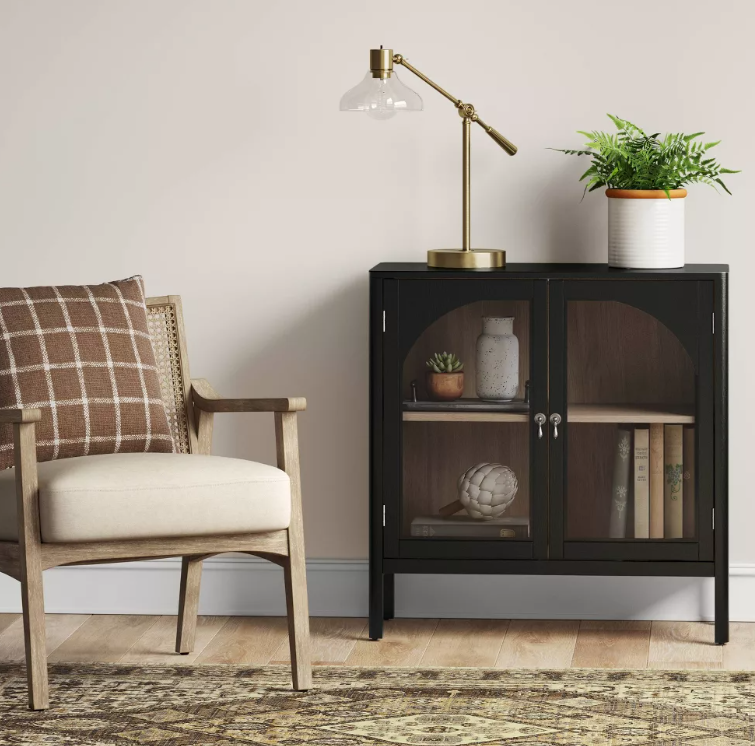 Brand New in Box 2 Door Accent Cabinet, Black (#274)
