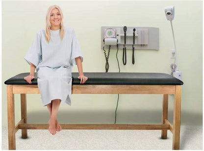 New in Box Viva Comfort Noble-Line Black Straight Line Treatment Table (#146)