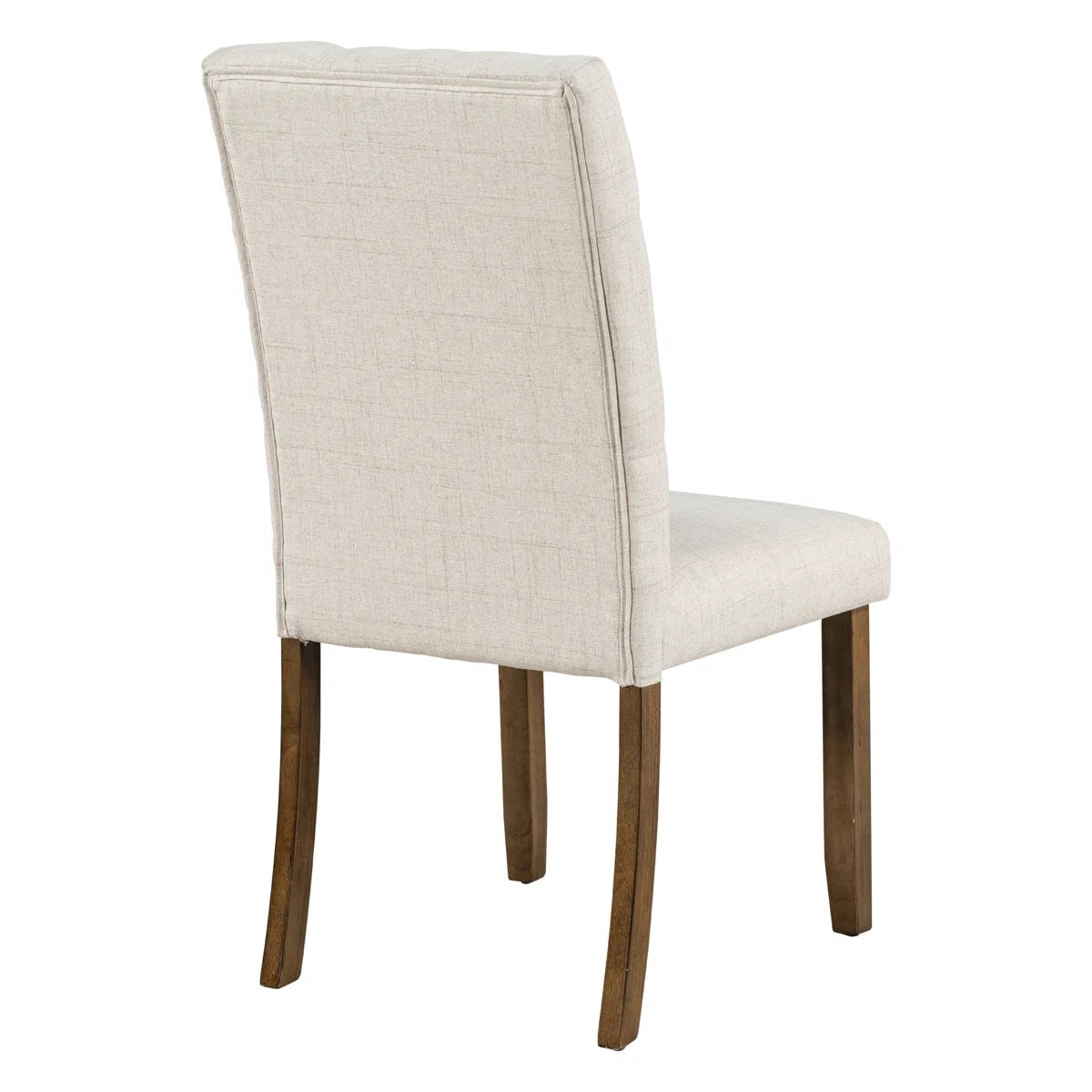 Brand new in box Set of Four Farmhouse Dining Chairs and Bench, Upholstered, Brown/Beige (#162)