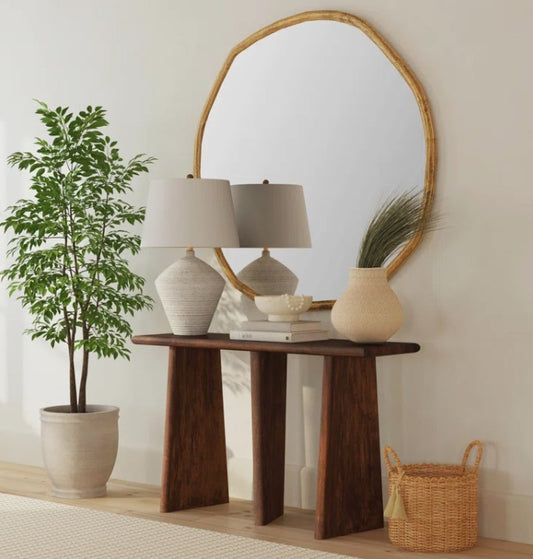 Brand New in Box Alsey 51'' Solid Wood Console Table By Joss & Main (#199)