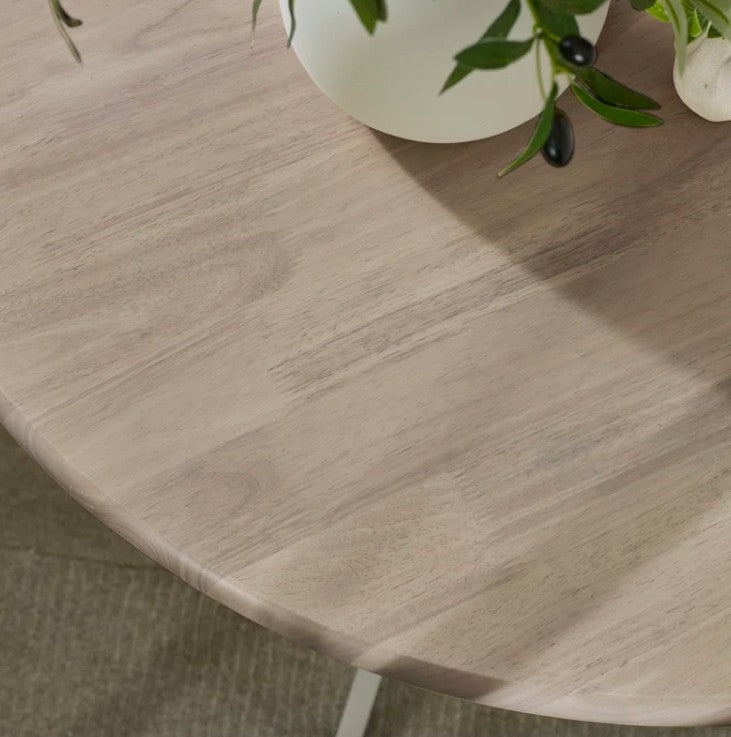 Brand New in Box Round Dining Table In Solid Wood - Traditional Rustic Farmhouse (#182)
