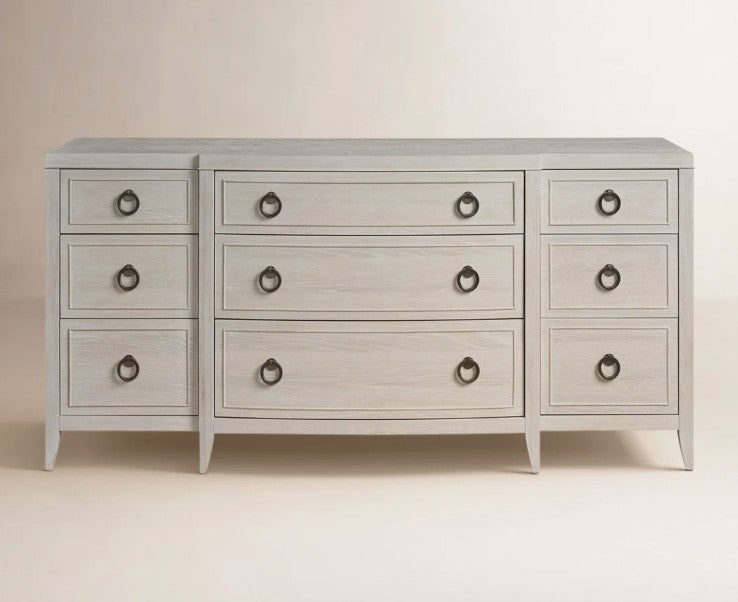 Brand New in Box Caterina 9-Drawer Dresser, White Oak, By Birch Lane (#213)