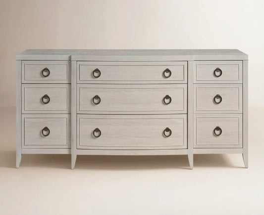 Brand New in Box Caterina 9-Drawer Dresser, White Oak, By Birch Lane (#213)