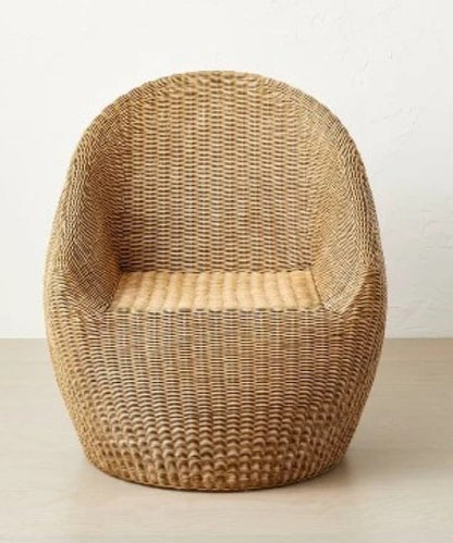 Brand New in Box Estero Wicker Accent Chair Natural Brown, Set of Two (#250)