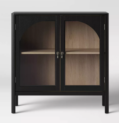 Brand New in Box 2 Door Accent Cabinet, Black (#274)