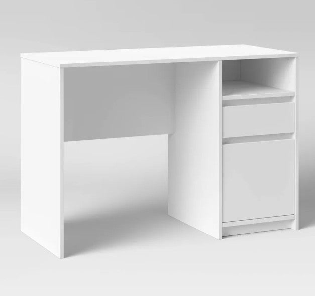 Brand New in Box Writing Desk with Drawers White - Room Essentials (#258)