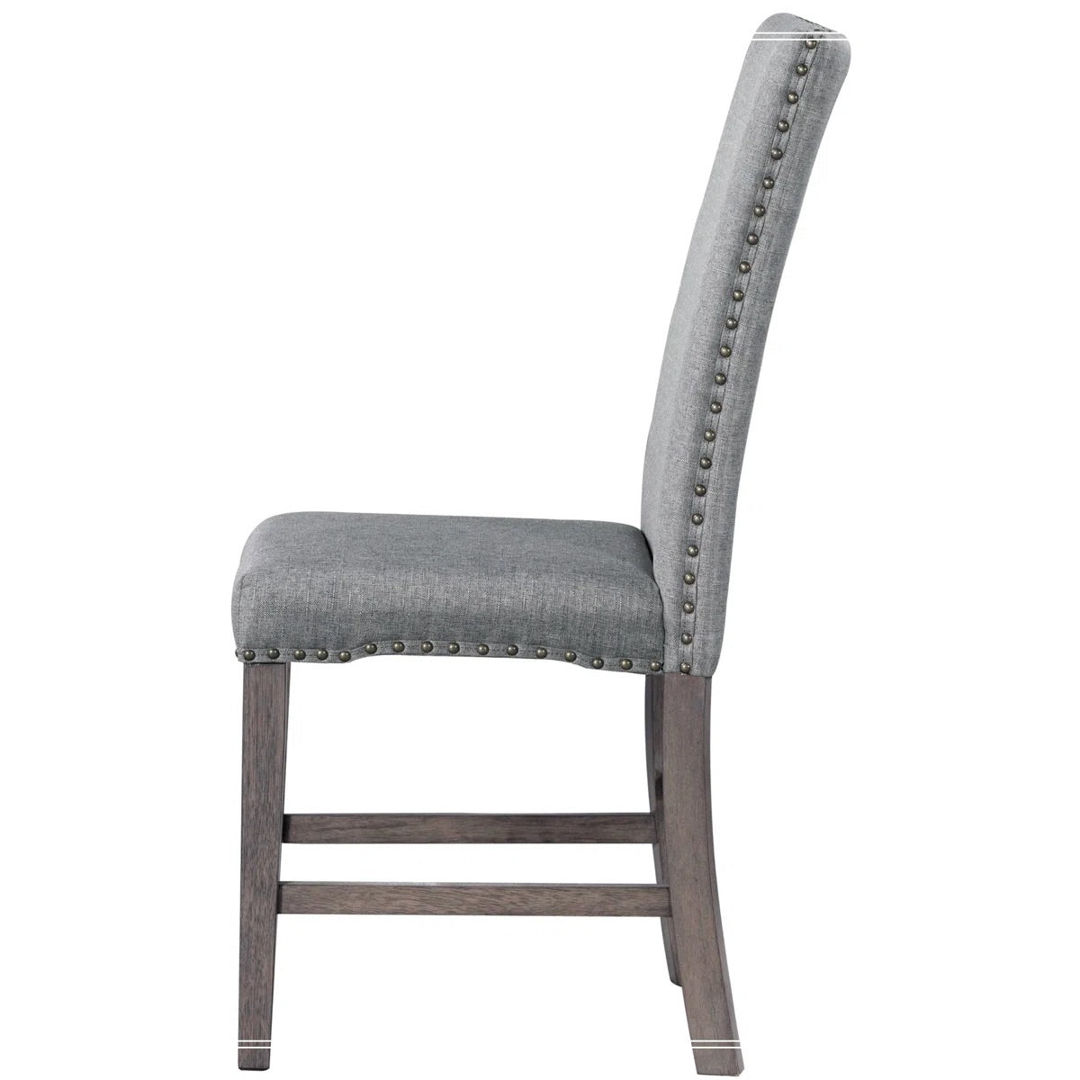 Brand New in Box Set of Four Mid-Century Solid Wood Dining Chairs (#159)