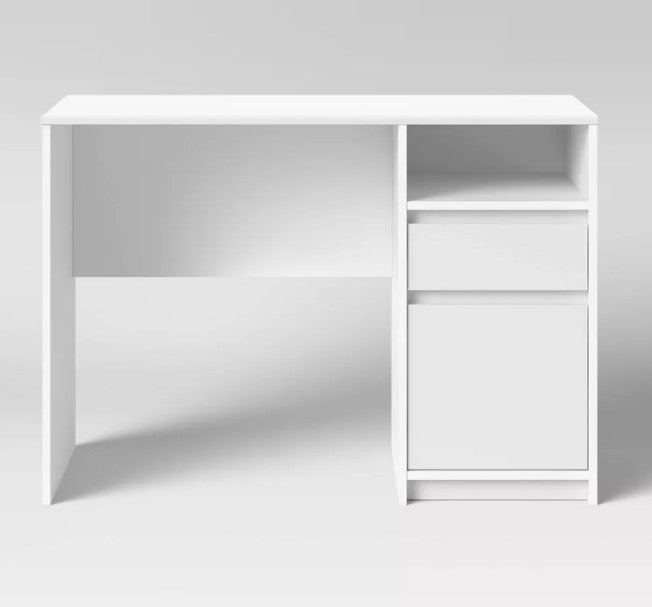 Brand New in Box Writing Desk with Drawers White - Room Essentials (#258)
