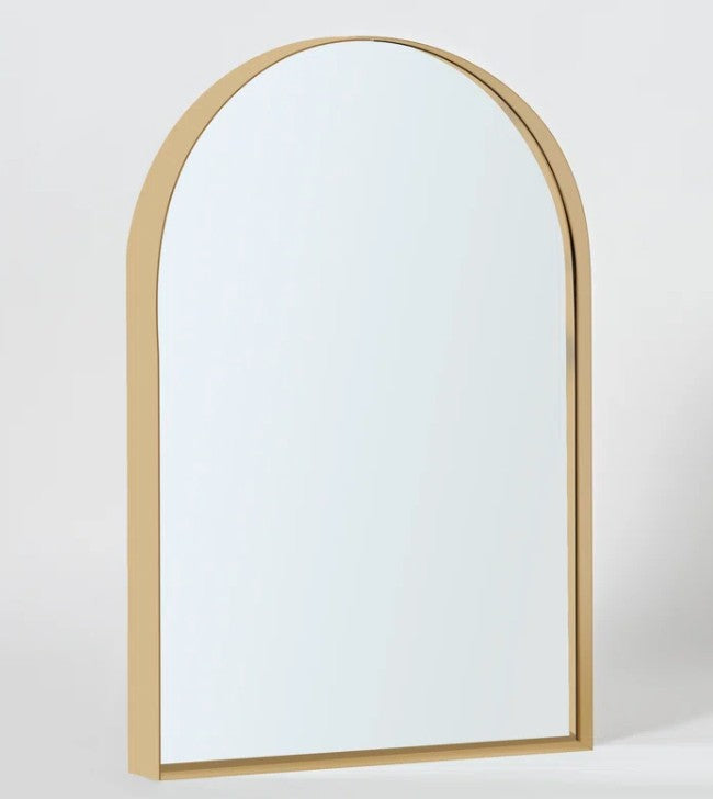 Brand New in Box 24'' W35.9'' H Framed Medicine Cabinet, Gold By Soges (#181)