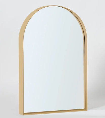 Brand New in Box 24'' W35.9'' H Framed Medicine Cabinet, Gold By Soges (#181)