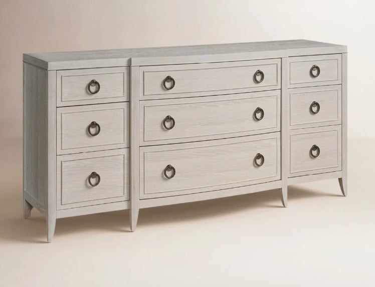 Brand New in Box Caterina 9-Drawer Dresser, White Oak, By Birch Lane (#213)