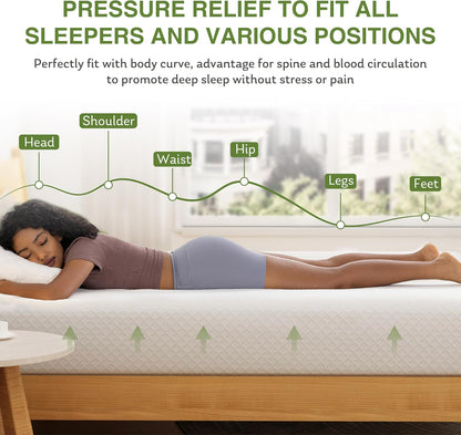 Brand New in Box Full Size Memory Foam Mattress, 10 Inch (#256)