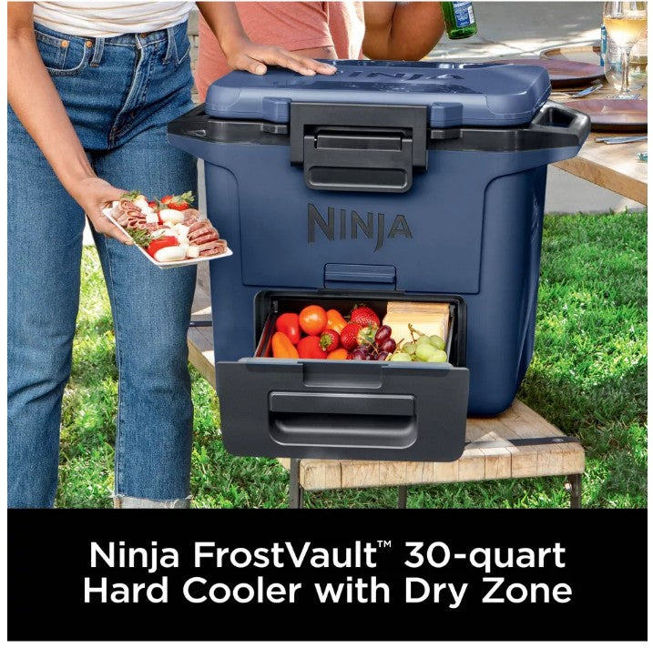 Brand New in Box Ninja FrostVault 30qt Hard Sided Cooler with Dry Zone