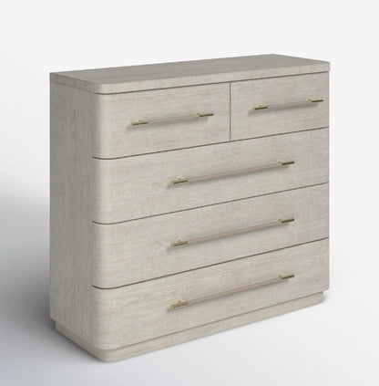 Brand New in Box Modern Mood Bachelors Chest, Light Wood / Diamond (#248)