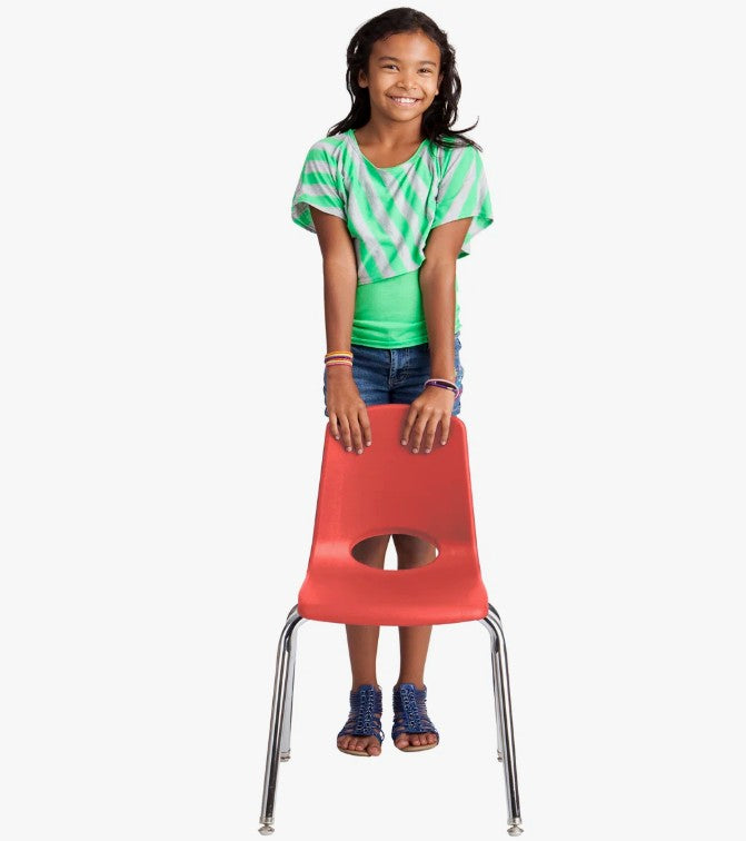 Brand New in Box Stacking Classroom Chair ( Set of 6 ) (#282)