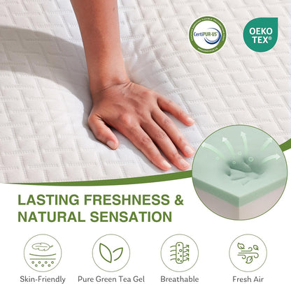 Brand New in Box Full Size Memory Foam Mattress, 10 Inch (#256)