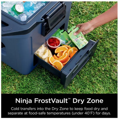 Brand New in Box Ninja FrostVault 30qt Hard Sided Cooler with Dry Zone