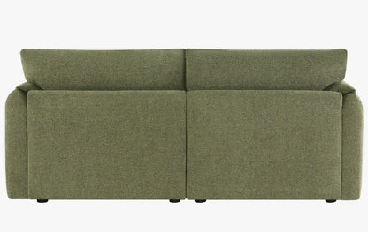 Brand New in Box Deandre 80.3'' Boucle 2-Piece Modular Sofa, Green (#283)