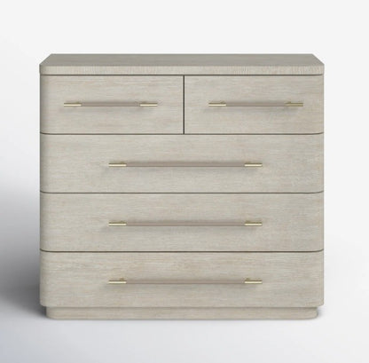 Brand New in Box Modern Mood Bachelors Chest, Light Wood / Diamond (#248)
