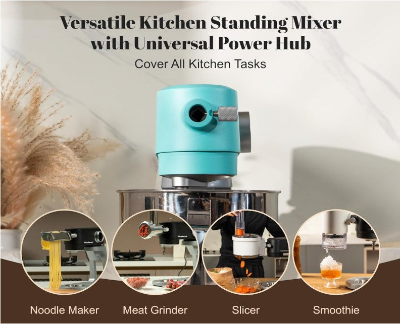 Brand New in Box Professional Stainless Steel All-Metal Electric Stand Mixer 5.3-Quart (#168)
