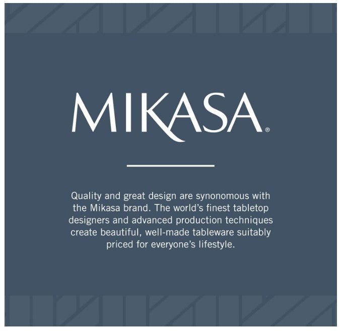 Brand New in Box Mikasa Satin Loft 65-Piece Flatware Set for 12, 18/10 Stainless Steel (#190)