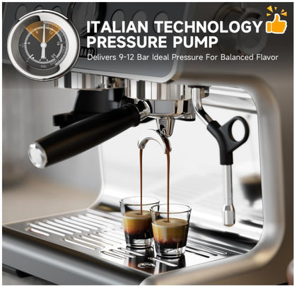 Brand New in Box Professional 20 Bar Espresso Maker, Cappuccino & Latte Machine, Milk Frother #167
