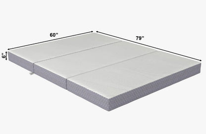 Brand New in Box Queen Size CoolSoft 6 inch Memory Foam Folding Mattress (#127)