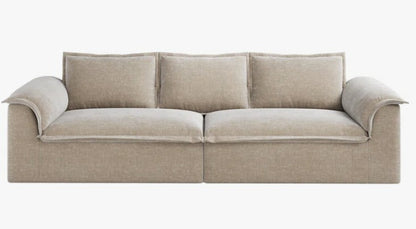 Brand New in Box Oversized Sofa with Extra Deep Seat, Corduroy Upholstered Floor Couch (#204)