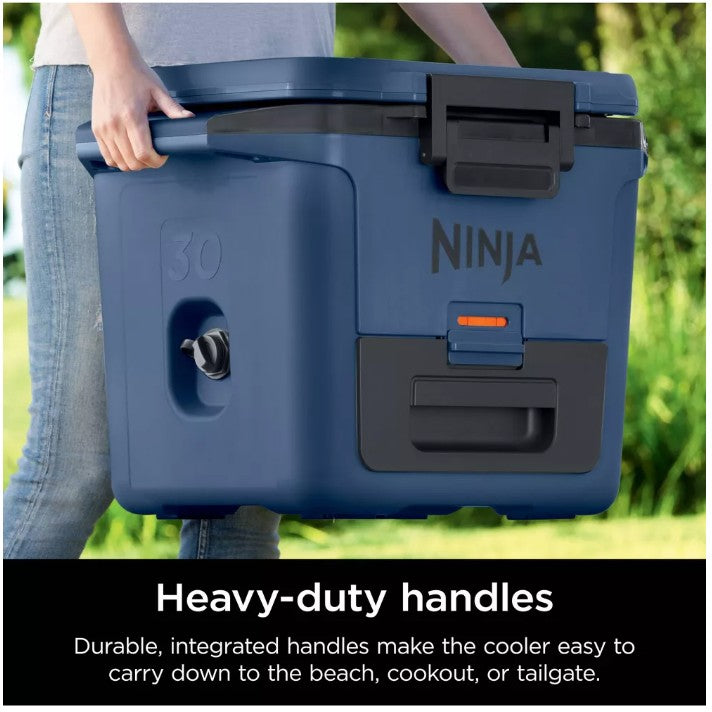 Brand New in Box Ninja FrostVault 30qt Hard Sided Cooler with Dry Zone