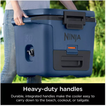 Brand New in Box Ninja FrostVault 30qt Hard Sided Cooler with Dry Zone