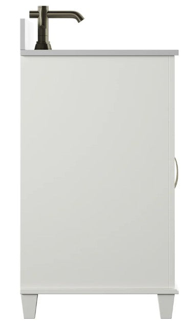 Brand New in Box 30" Single Bathroom Vanity with Adjustable Shelf, White (#206)