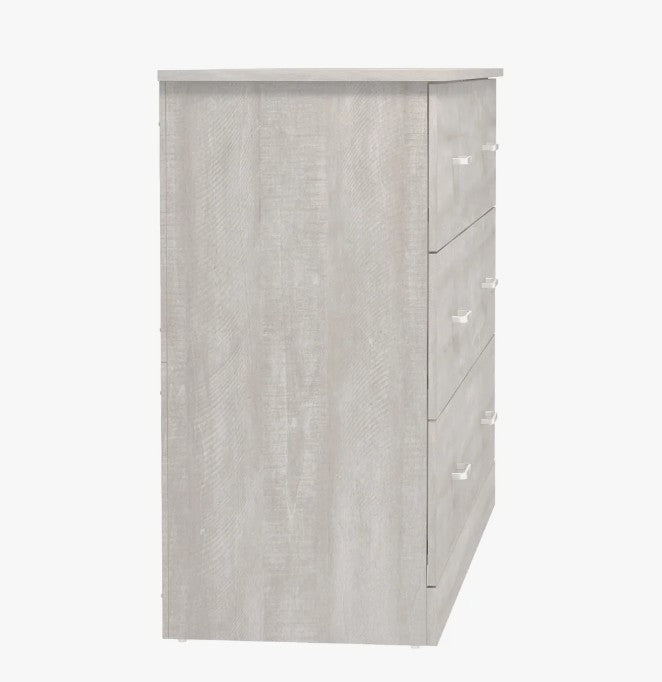 Brand New in Box 6-Drawer Double Dresser with Interlocking Drawers, Dusty Grey Oak (#285)