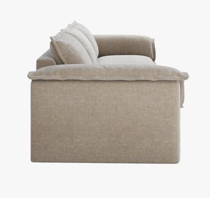 Brand New in Box Oversized Sofa with Extra Deep Seat, Corduroy Upholstered Floor Couch (#204)