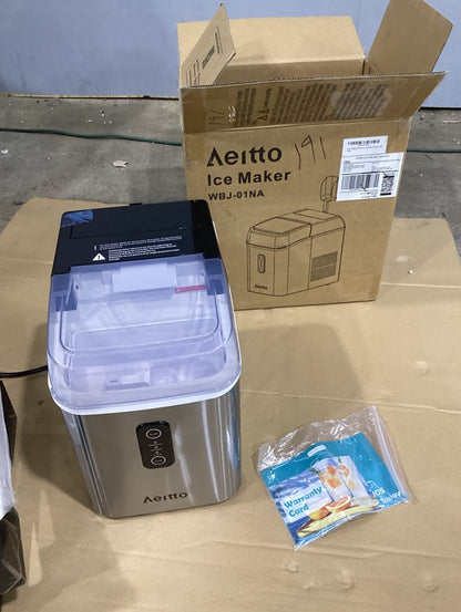Brand New in Box Aeitto Nugget Ice Maker Countertop, 42lbs/24H with 1.5L Water Tank  (#191)