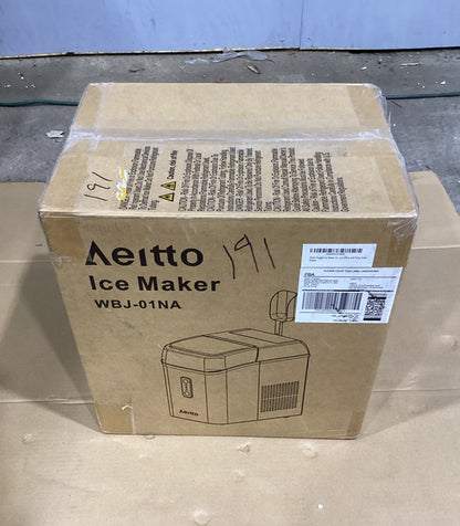 Brand New in Box Aeitto Nugget Ice Maker Countertop, 42lbs/24H with 1.5L Water Tank  (#191)