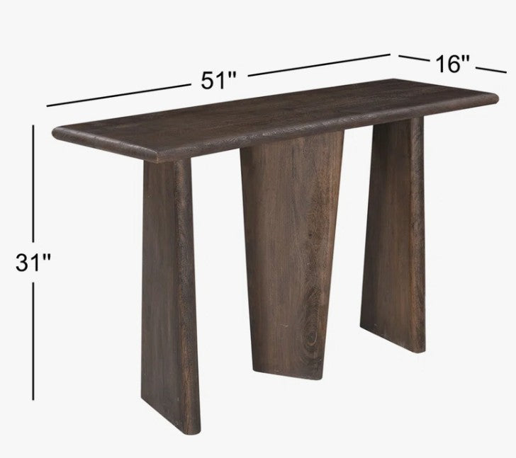 Brand New in Box Alsey 51'' Solid Wood Console Table By Joss & Main (#199)