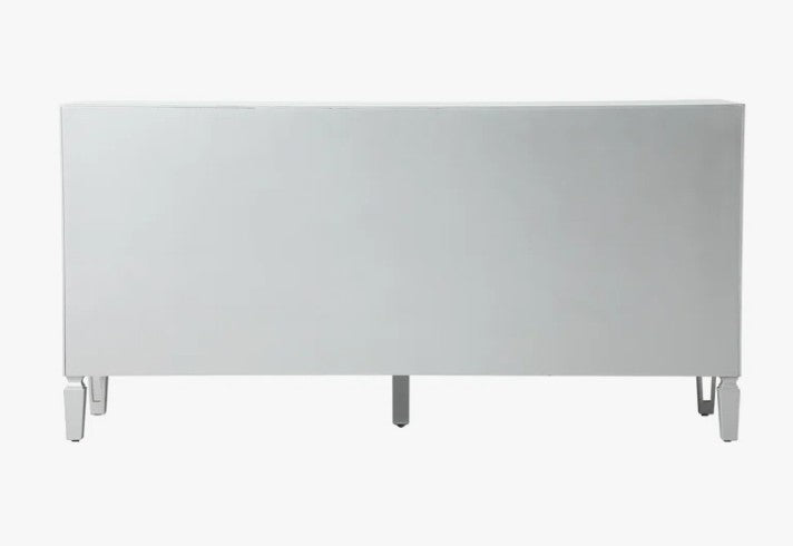 Brand New in Box Bashaw 64'' W 6 - Drawer Dresser, Silver By Willa Arlo Interiors (#174)